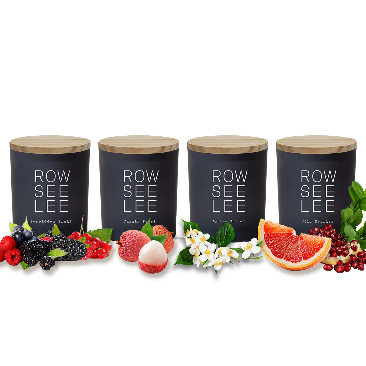 Essential Oil Parfum Candle Assorted Set