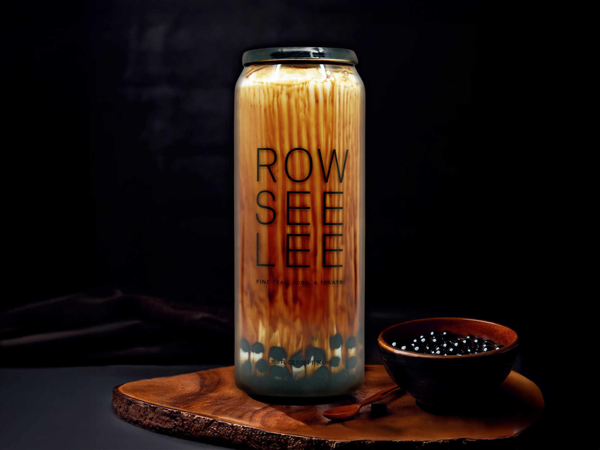 Black Sugar Milk With Boba