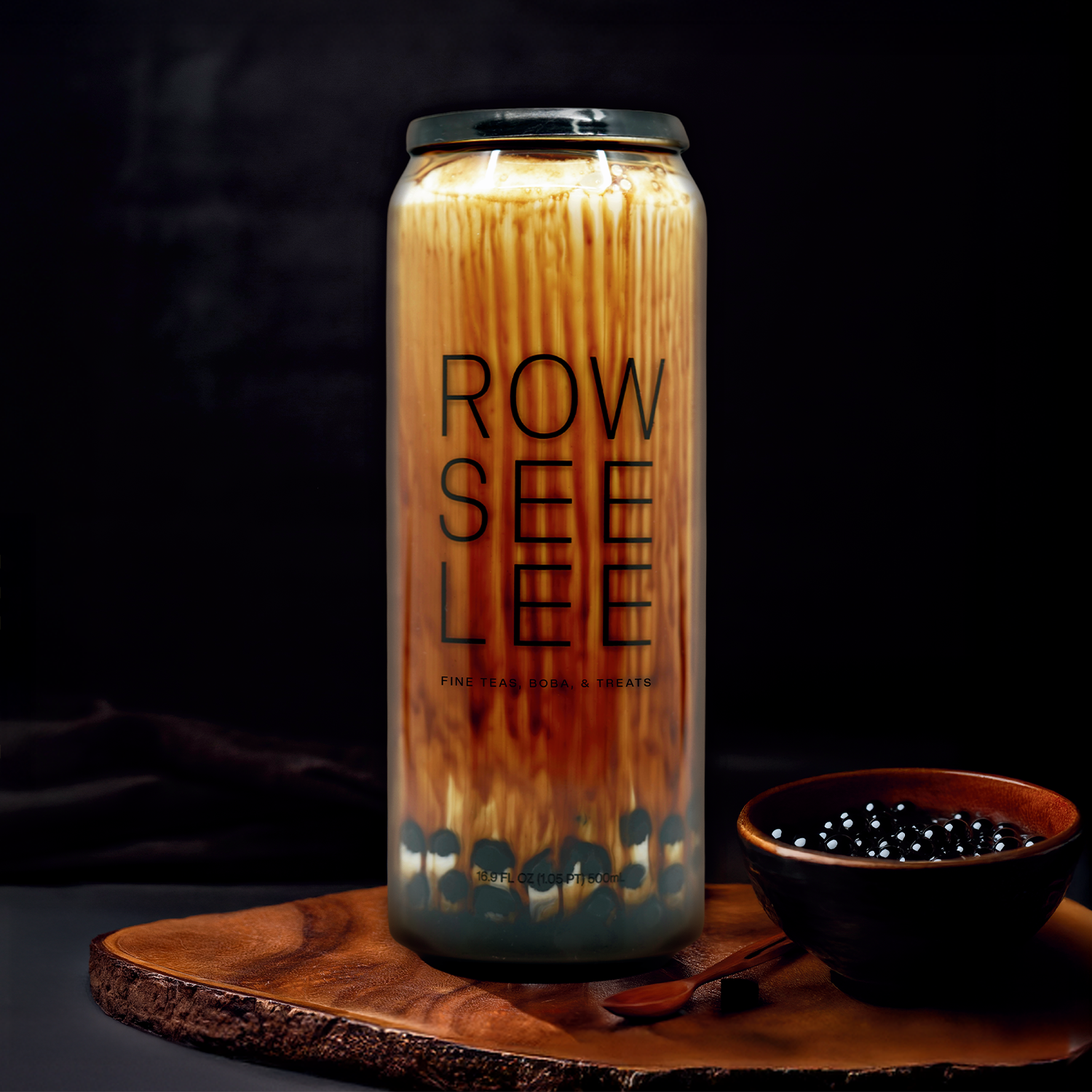 Black Sugar Milk With Boba