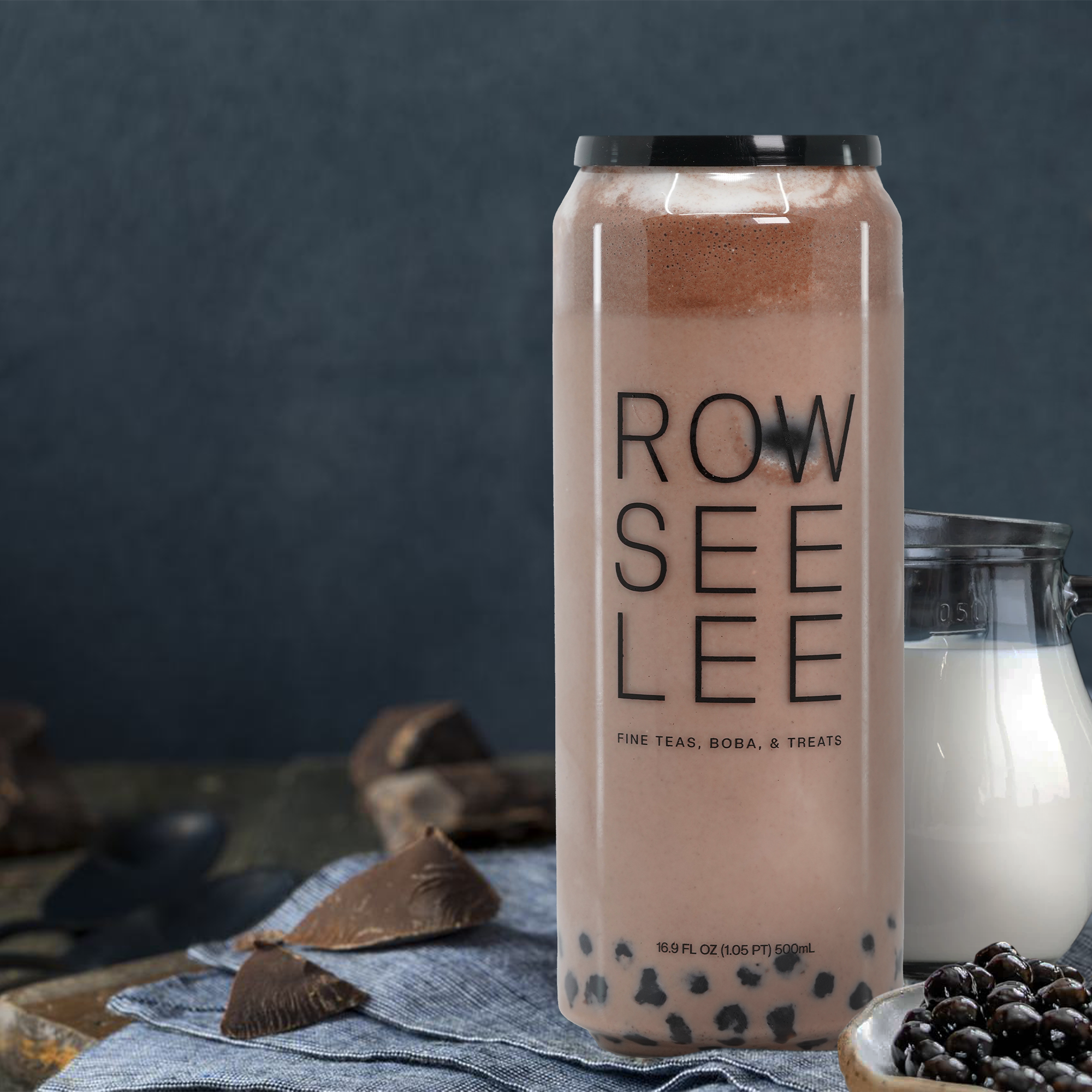Chocolate Milk With Boba