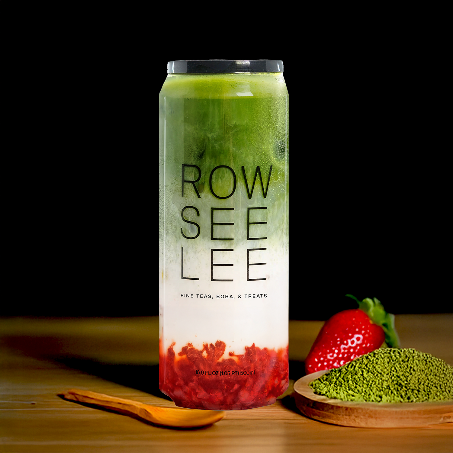 Strawberry Matcha Latte