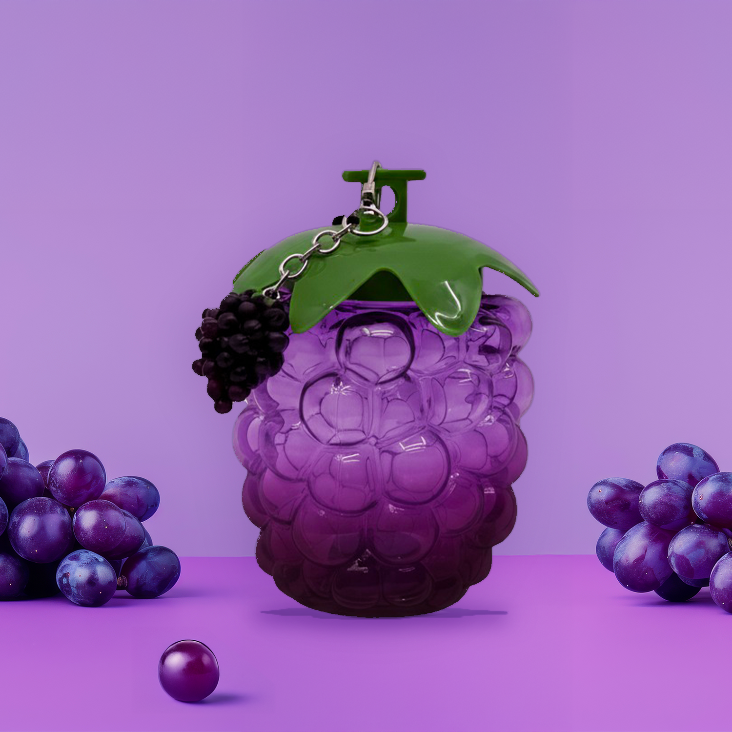 FRUIT TEA Kyoho Grape w/ Grape Coconut