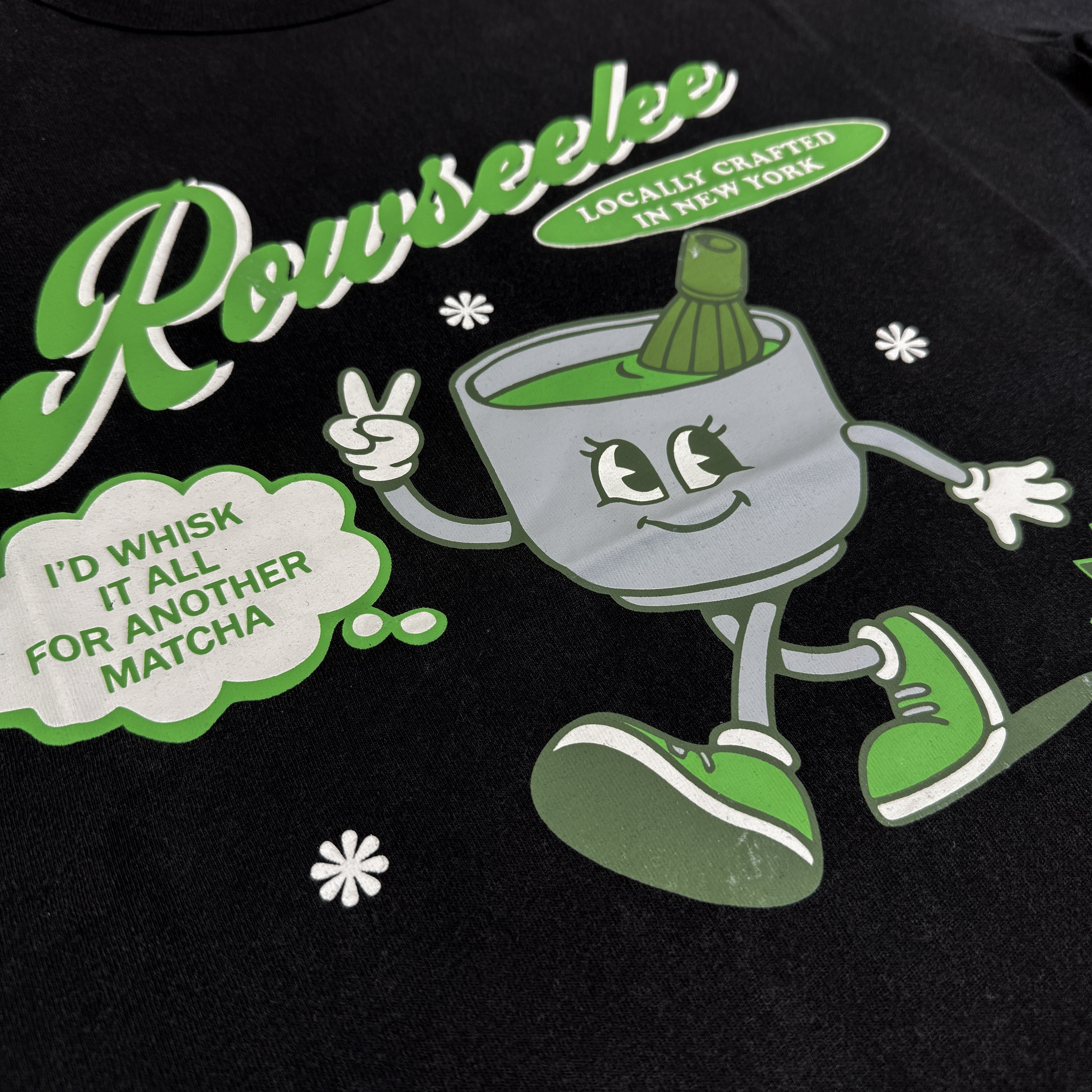 I'D WHISK IT ALL TEE - BLACK