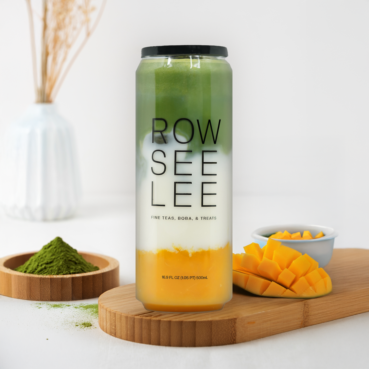 Mango Matcha Latte