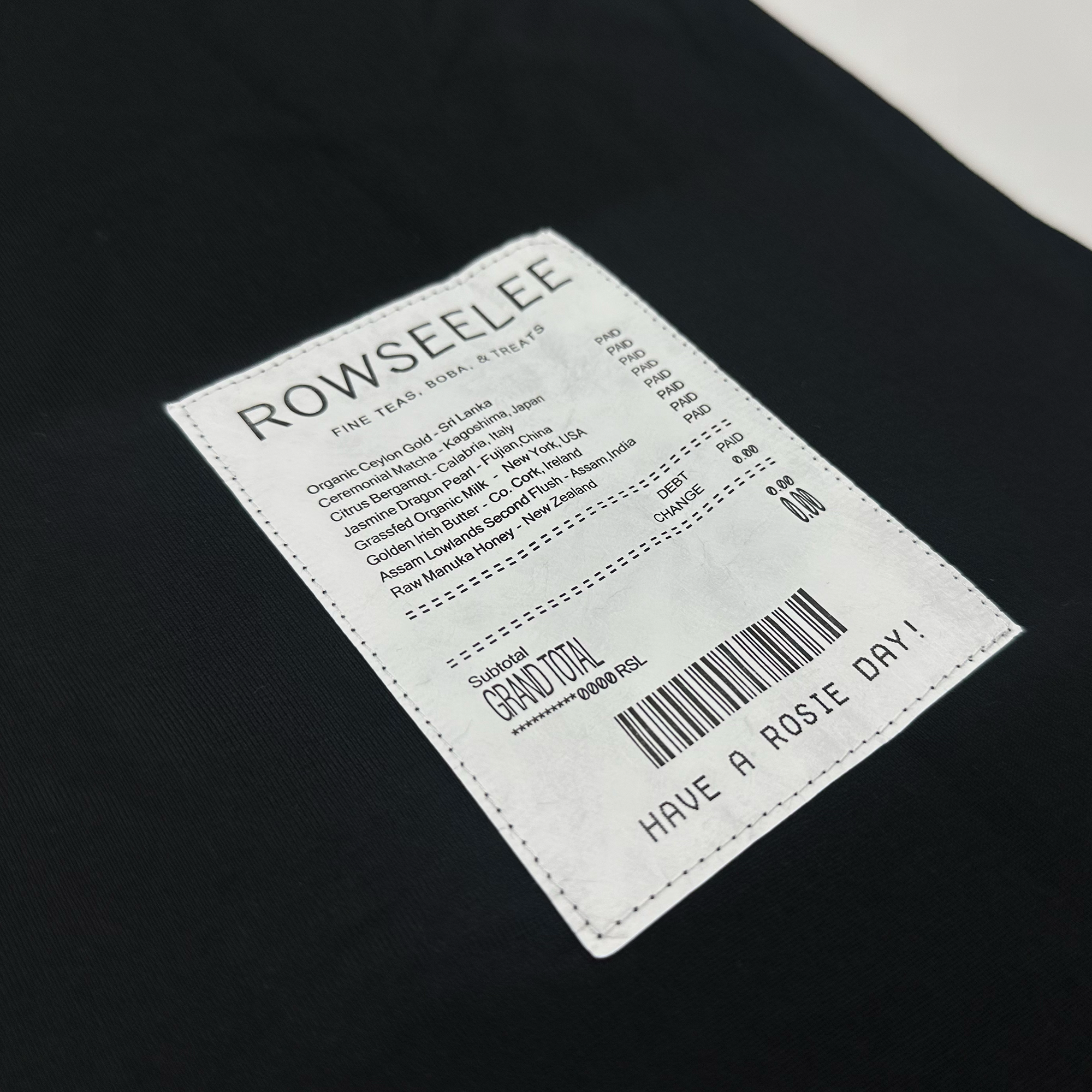 DROWN YOUR TROUBLES POSTER TEE - BLACK