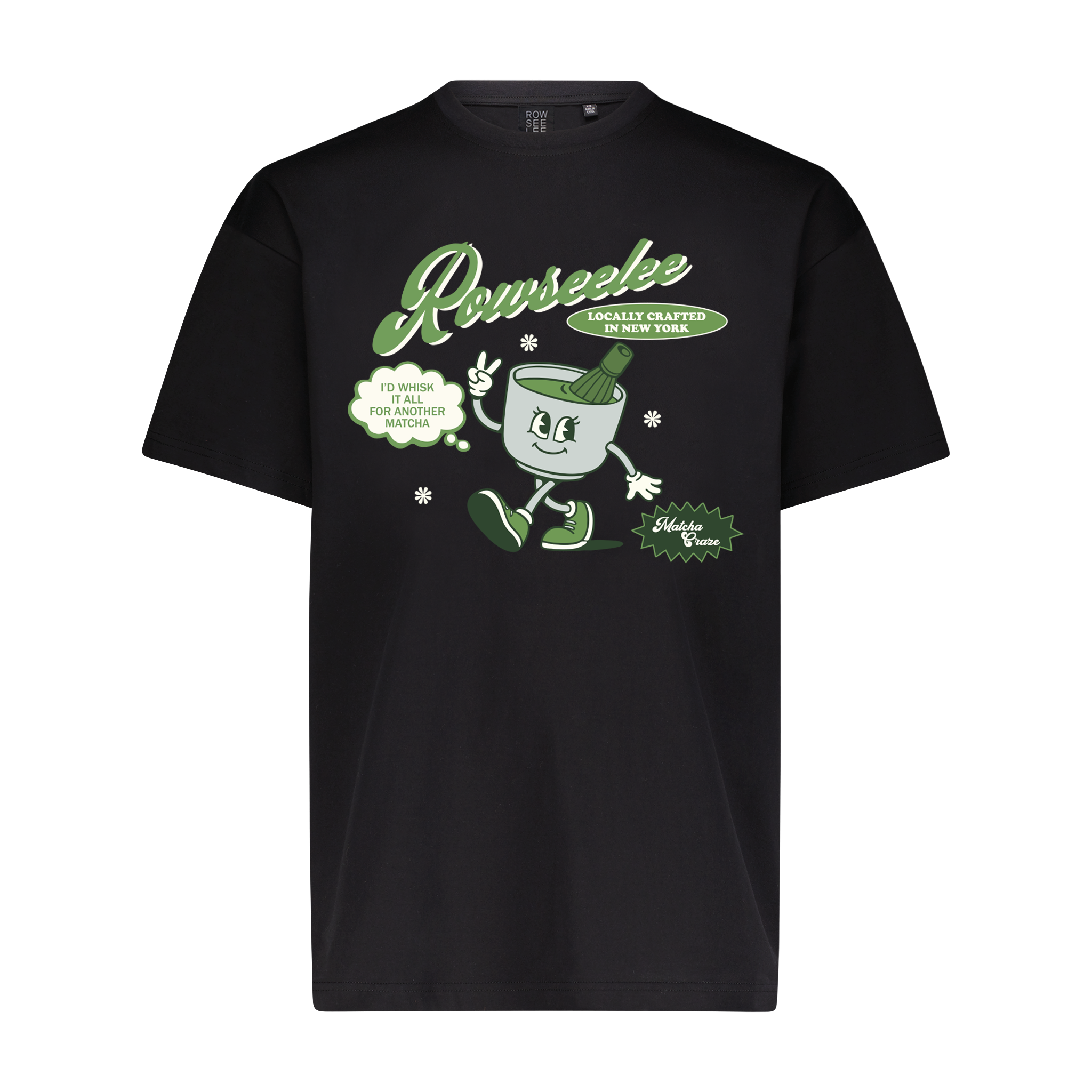 I'D WHISK IT ALL TEE - BLACK
